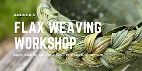 Weaving your own kai kete with Andrea tickets