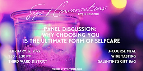 Sips & Conversations Live In Houston tickets