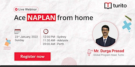 Live Webinar: Ace NAPLAN from your home tickets