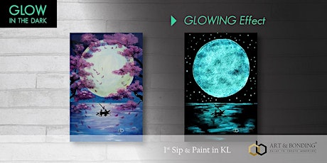 Glow Sip & Paint : Glow - Romantic Escape tickets