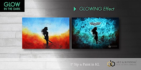 Glow Sip & Paint : Glow - Wonder Woman tickets