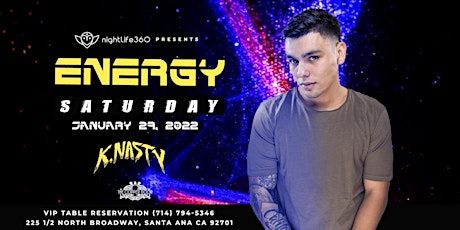Energy Saturday at the Copper Door with DJ K.Nasty tickets
