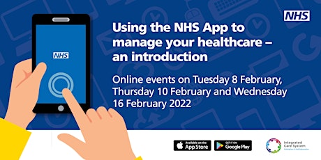 Using the NHS App to manage your healthcare – an introduction tickets