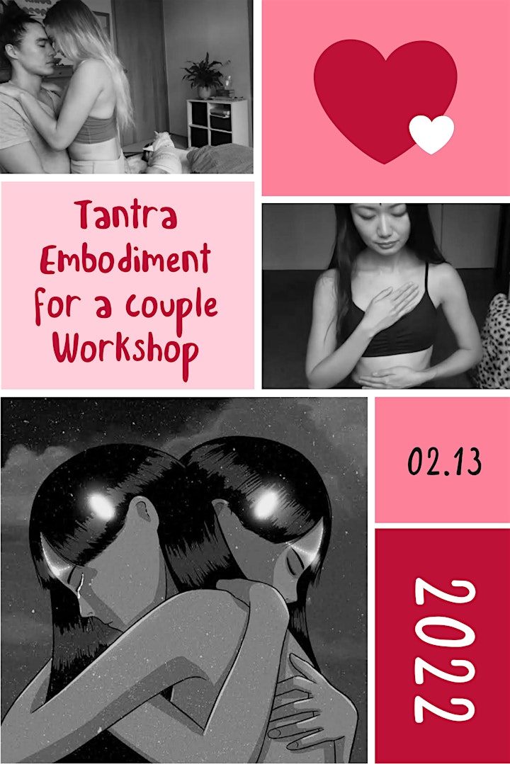 Be my Valentine - Tantra Embodiment For Couples Online Workshop image