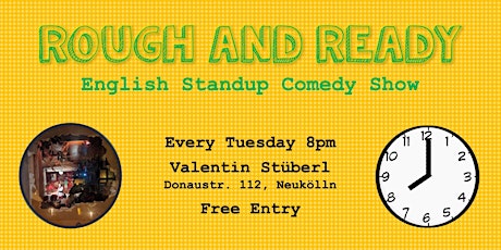 Rough and Ready English Comedy Show Tickets