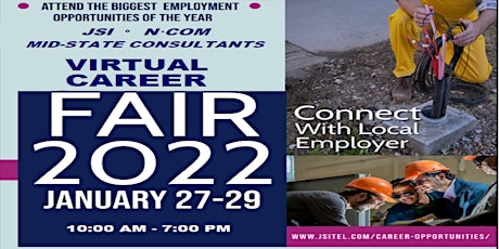 THE BIGGEST EMPLOYMENT OPPORTUNITIES OF THE YEAR - VIRTUAL CAREER FAIR 2022 tickets
