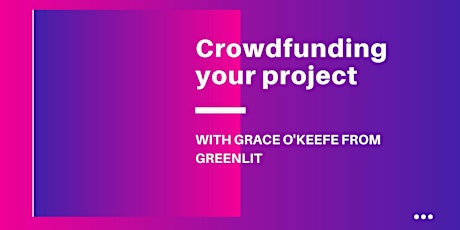 Crowdfunding your project tickets