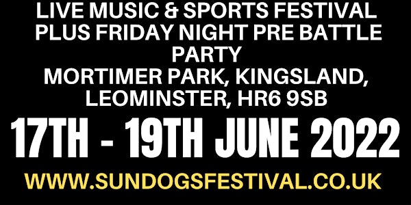 Sundogs Festival 2022