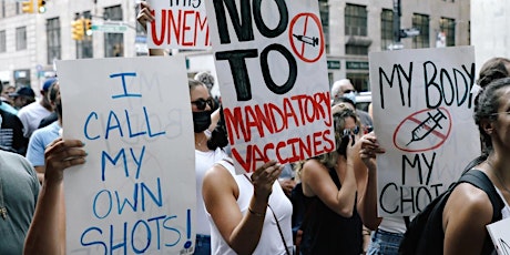 Freedom of Choice  Vaccination card Mandates -  Maryland, D.C, VA tickets