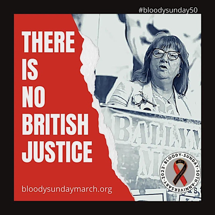 There Is No British Justice - Derry Bloody Sunday 50 image