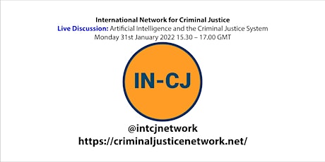 IN-CJ - Artificial Intelligence and the Criminal Justice System Tickets