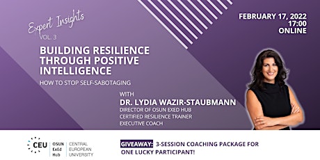 Expert Insights: Building Resilience Through Positive Intelligence tickets