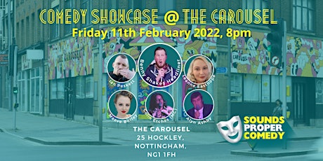 Sounds Proper Comedy @The Carousel, Nottingham tickets