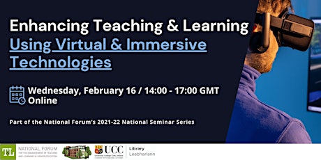Enhancing Teaching and Learning Using Virtual and Immersive Technologies primary image