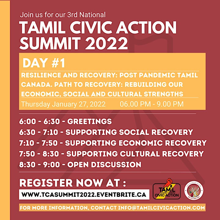 Tamil Civic Action Summit 2022 image