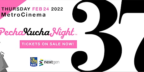 PechaKucha Night 37 presented by RBC billets