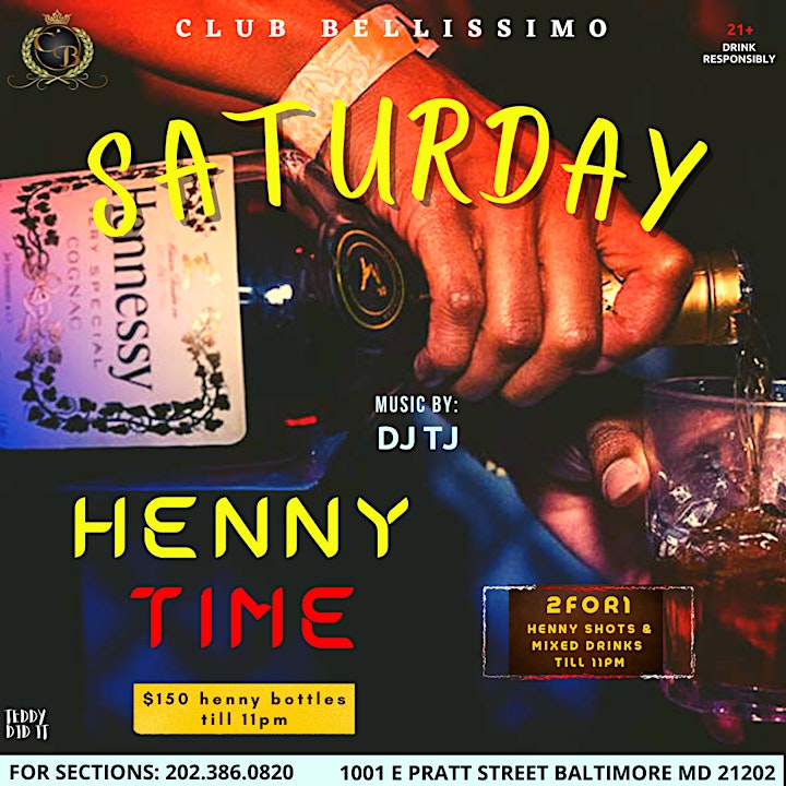 Henny Time at Club Bellissimo image