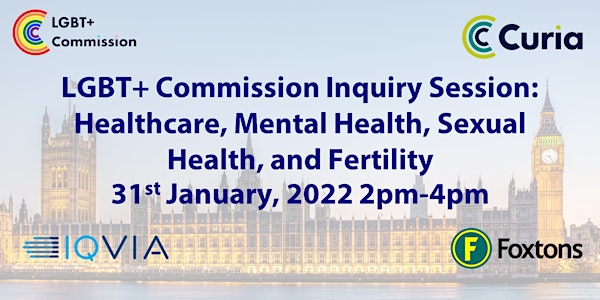 Inquiry: LGBT+ Health, Mental Health, Sexual Health, Fertility (Public)