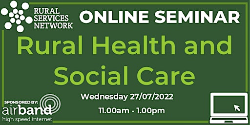 RSN Seminar: Rural Health & Social Care