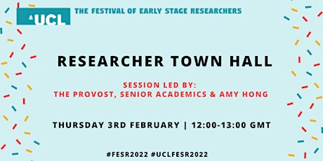 FESR 2022: Researcher Town Hall tickets