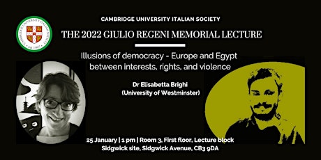 The 2022 Giulio Regeni Memorial Lecture tickets