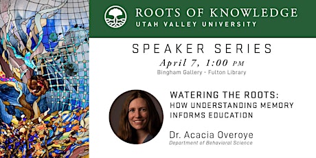 Roots of Knowledge Speaker Series: Acacia Overoye tickets