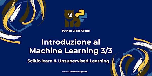 Introduzione al Machine Learning 3/3