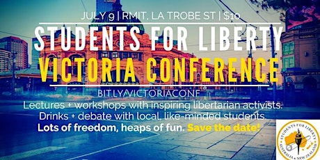 Students for Liberty Victoria Regional Conference primary image
