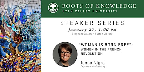 Roots of Knowledge Speaker Series: Jenna Nigro tickets