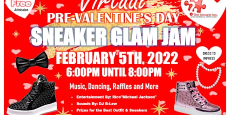 Virtual Pre Valentine Sneaker Glam Jam tickets
