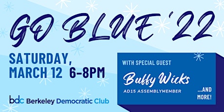Go Blue '22: The Berkeley Democratic Club's Gala tickets