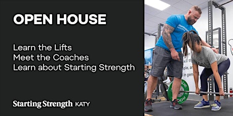 Starting Strength Katy Open House
