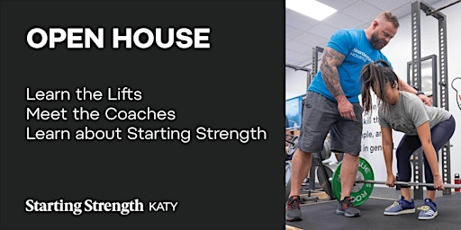 Image principale de Starting Strength Katy Open House