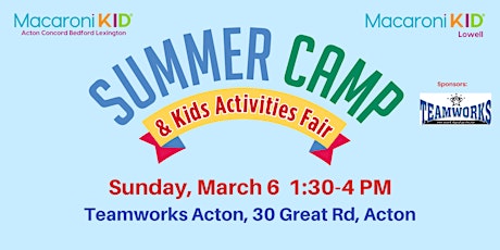 Summer Camp & Kids Activities Fair tickets