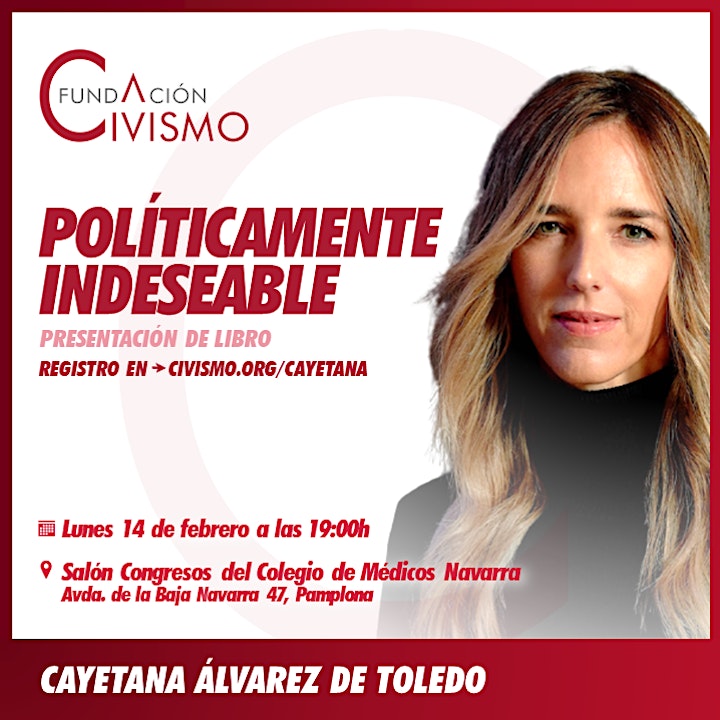 Imagen de Cayetana Álvarez de Toledo: presentación de "Políticamente Indeseable"