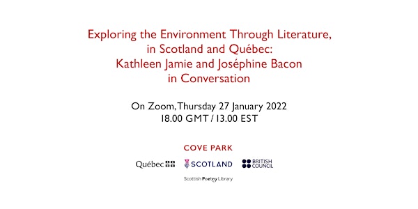 Exploring Environment through Literature: Kathleen Jamie & Joséphine Bacon