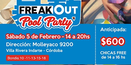 FreakOut Pool Party 2022 entradas