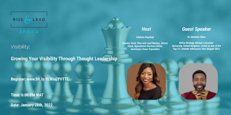 Visibility: Growing your Visibility through Thought Leadership tickets