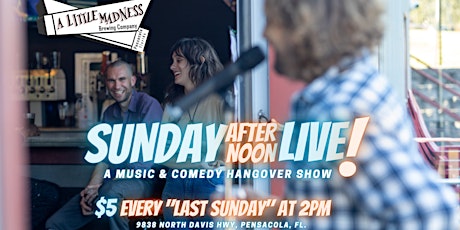 Sunday Afternoon Live - Hangover Show - Music Stand-Up Comedy Improv tickets