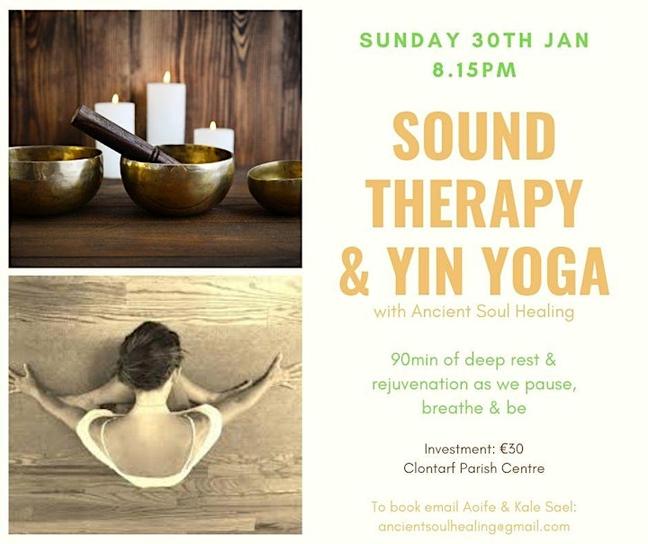 An Evening of Sound Therapy & Yin Yoga image