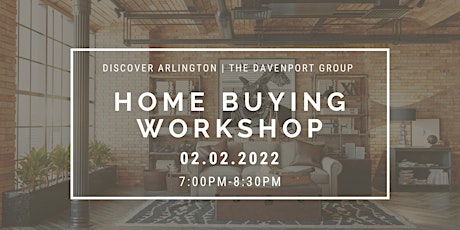 Discover Arlington: Virtual Home Buying Workshop (February 2) tickets