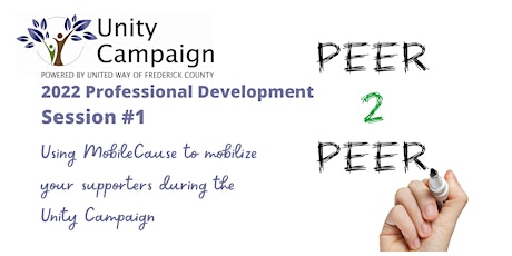 Unity Campaign Session #1: Peer to Peer Fundraising tickets