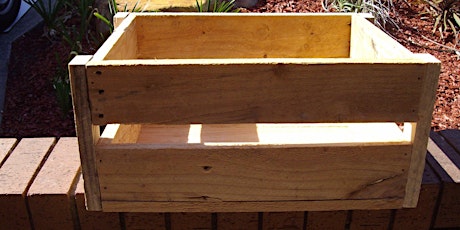 SOLD OUT: Basic Carpentry: Build a Pallet Storage Box primary image