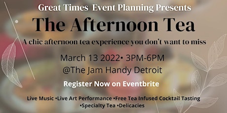 The Afternoon Tea tickets
