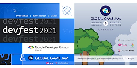 Global Game Jam 2022 - Catania + DevFest biglietti