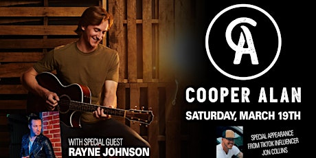 Cooper Alan with Rayne Johnson tickets