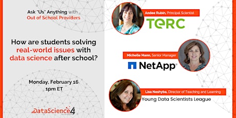 Ask-Us-Anything with Out-of-School Data Science Education Providers tickets