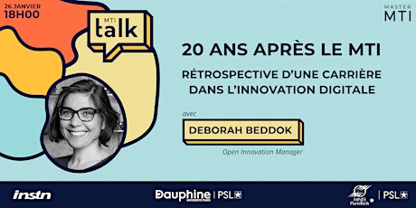 Image principale de Rétrospective d’une carrière dans l’innovation digitale Ft. Deborah Beddok