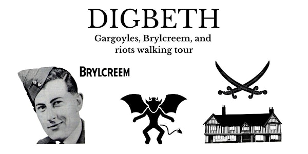 Digbeth, Gargoyles, Brylcreem, and riots.Evening walk