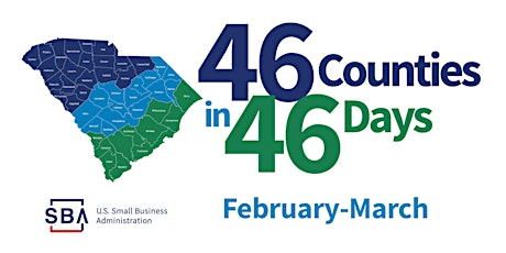 46 Counties in 46 Days - SPARTANBURG -UNION  Counties - small biz!